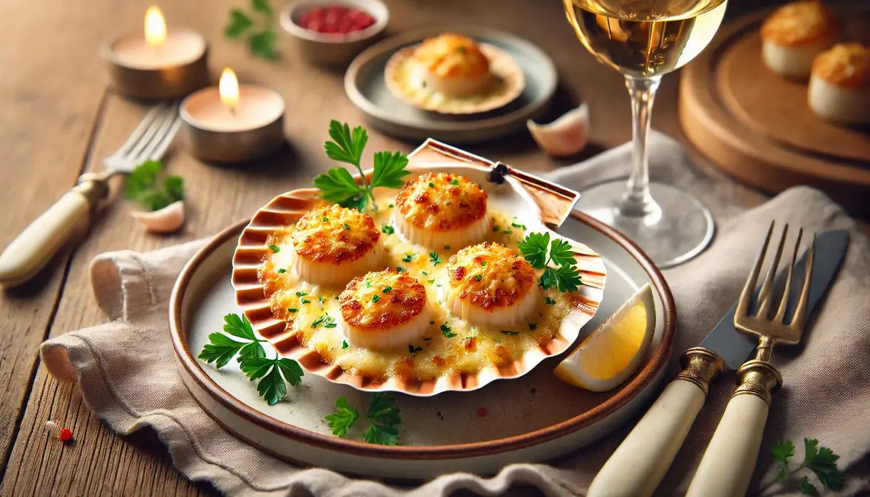Comment Préparer un Gratin de Poisson, Noix de Saint-Jacques et Crevettes au Four ?